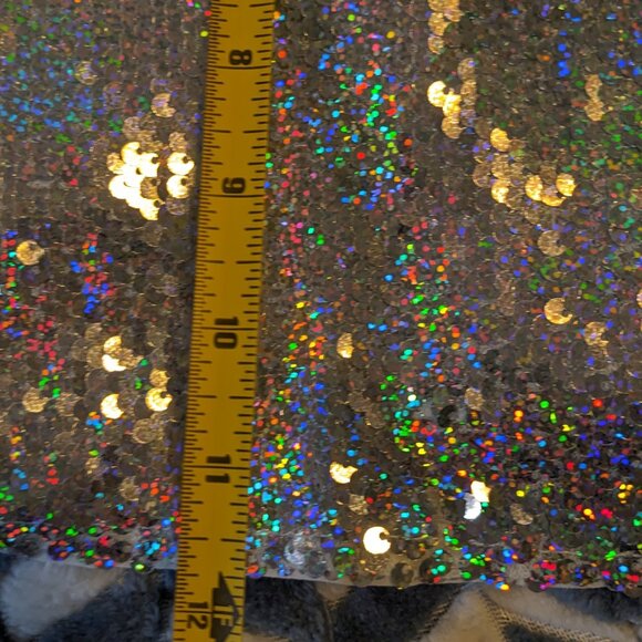 Hot and Delicious cropped sequin top NWOT - Picture 11 of 12